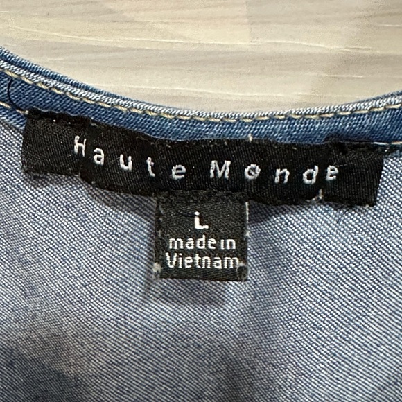 Haute Monde Light Blue Denim Apparel - Picture 3 of 4